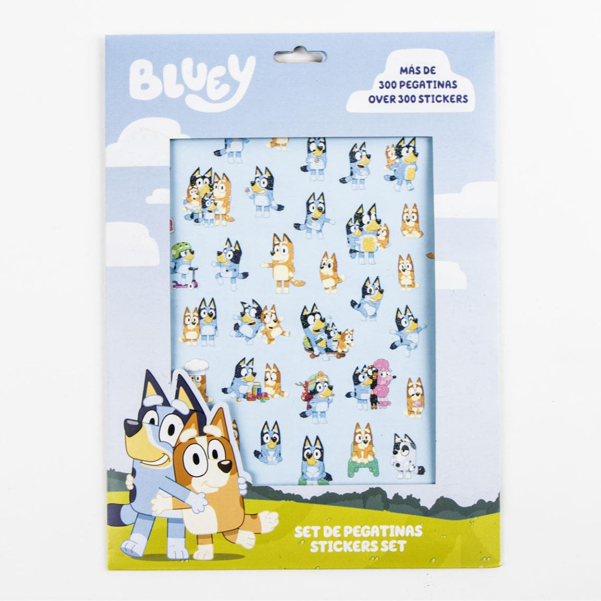 Bluey Sticker-Set für Kinder – 300 Teilig Bunte Aufkleber zum Basteln & Dekorieren