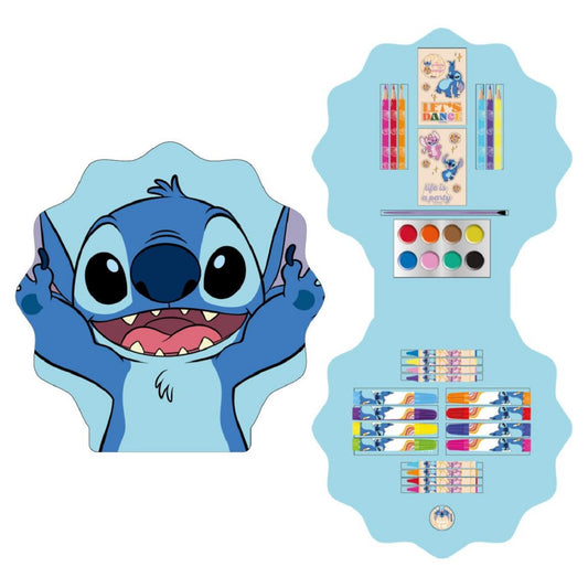 Lilo & Stitch Schreibwaren- & Malset – Farbenfrohes Pastelfarben Set für kleine Künstler