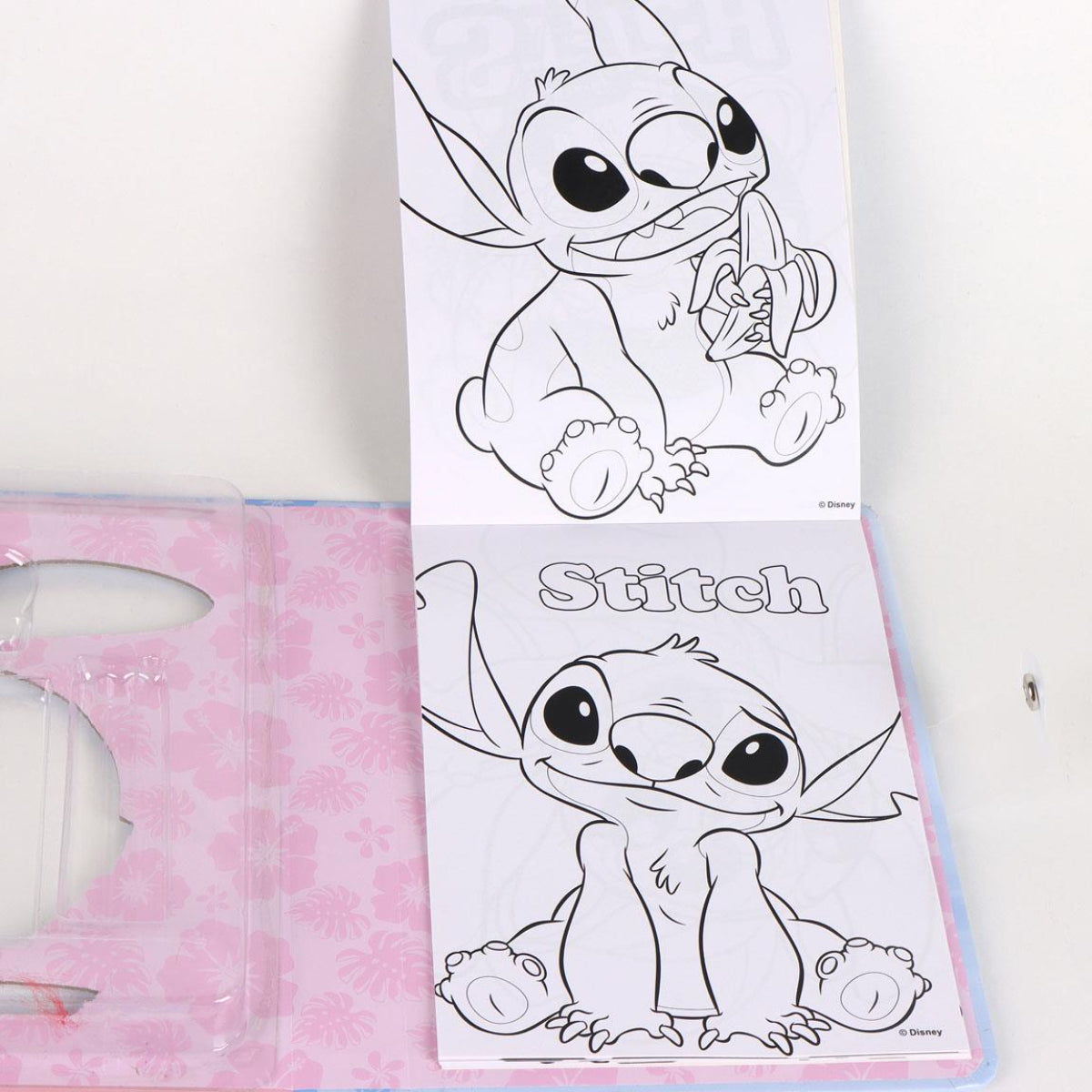Disney Stitch Notizbuch-Set für Kinder – Schreibwaren mit Stickern & Stiften