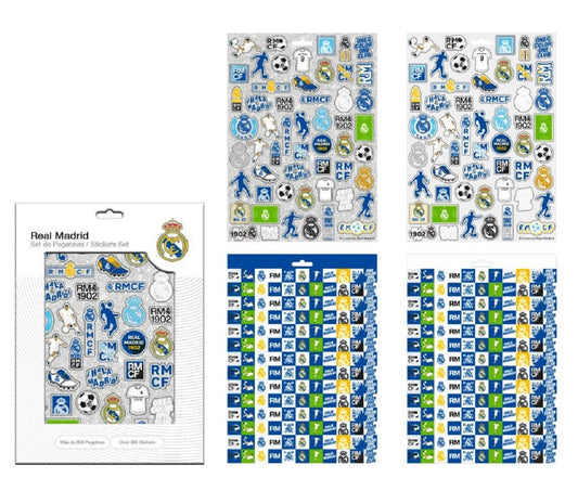 Real Madrid Sticker – Fußball Aufkleber für Sammelalbum & Deko