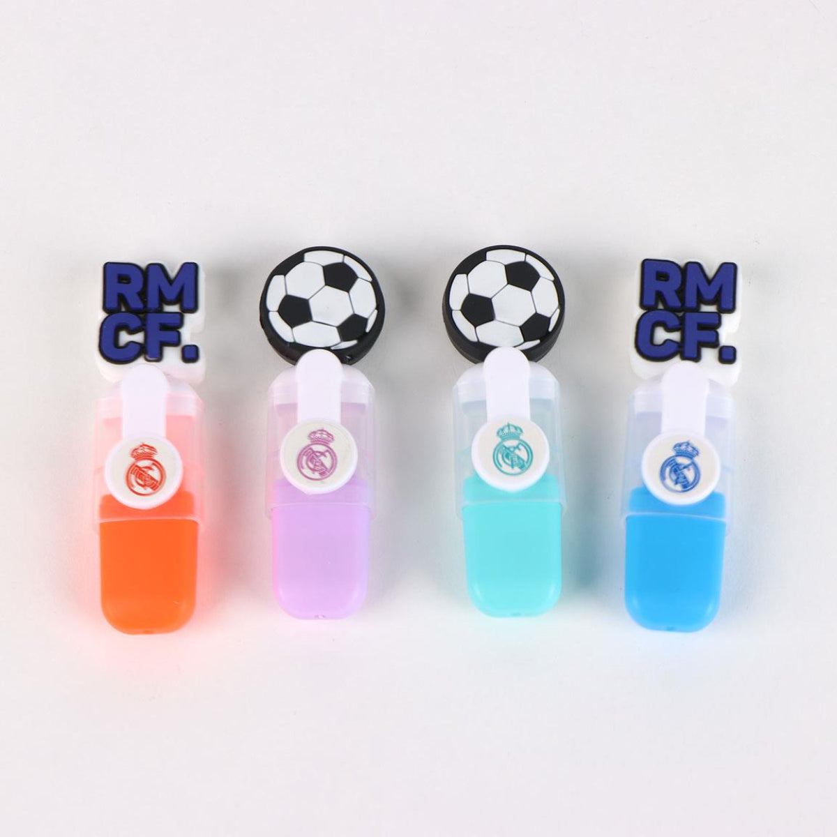 Real Madrid Textmarker-Set – Fluoreszierende Marker für Schule & Büro