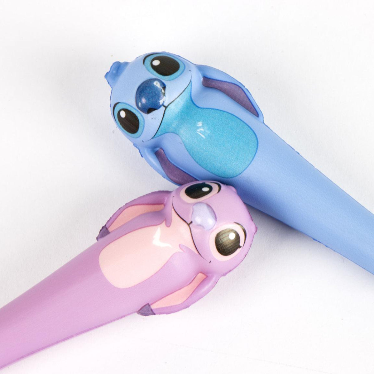Disney Stitch Stiftset 2 Kugelschreiber aus Silikon für Schule & Büro