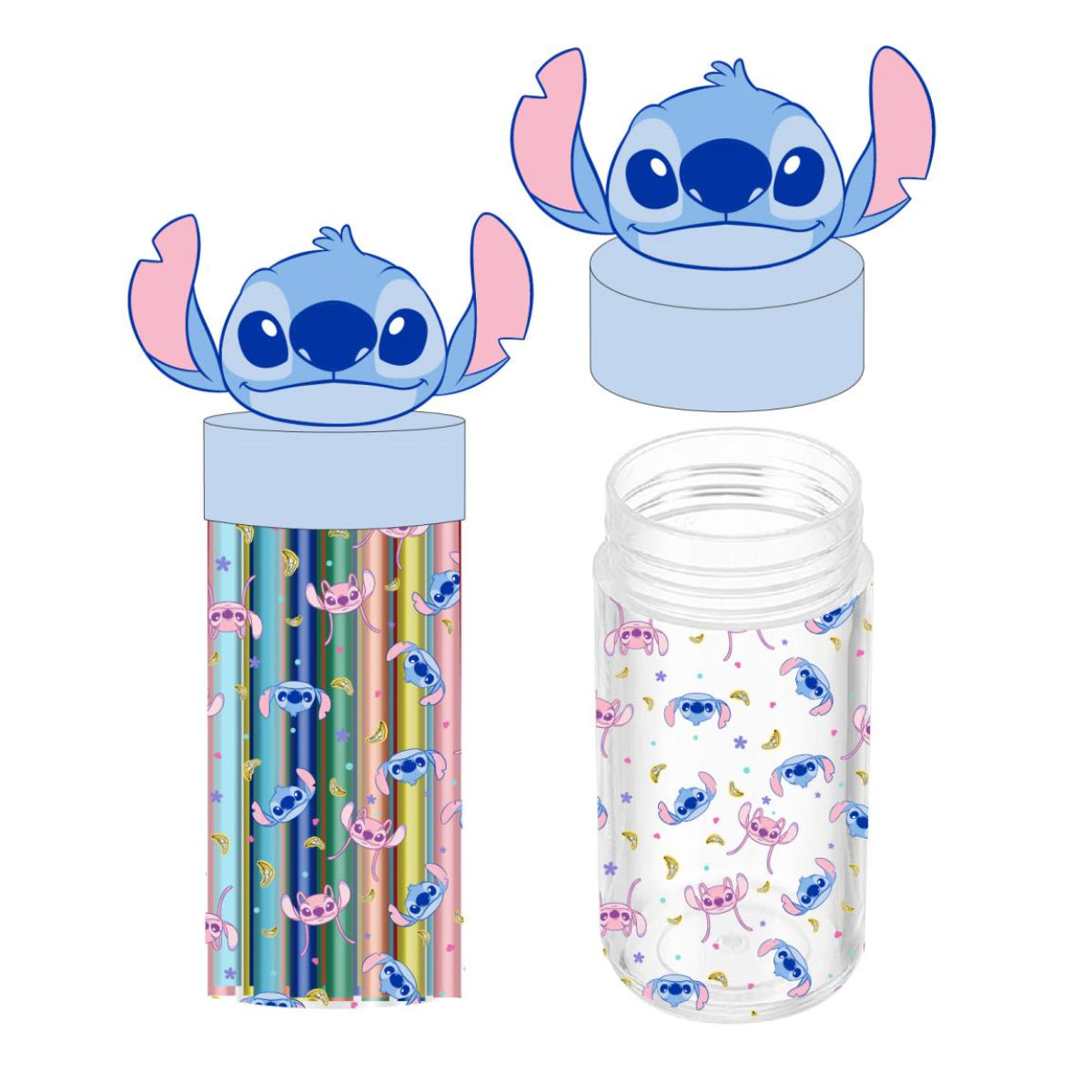 Disney Stitch Pencil Case Accessories für Schule und Freizeit