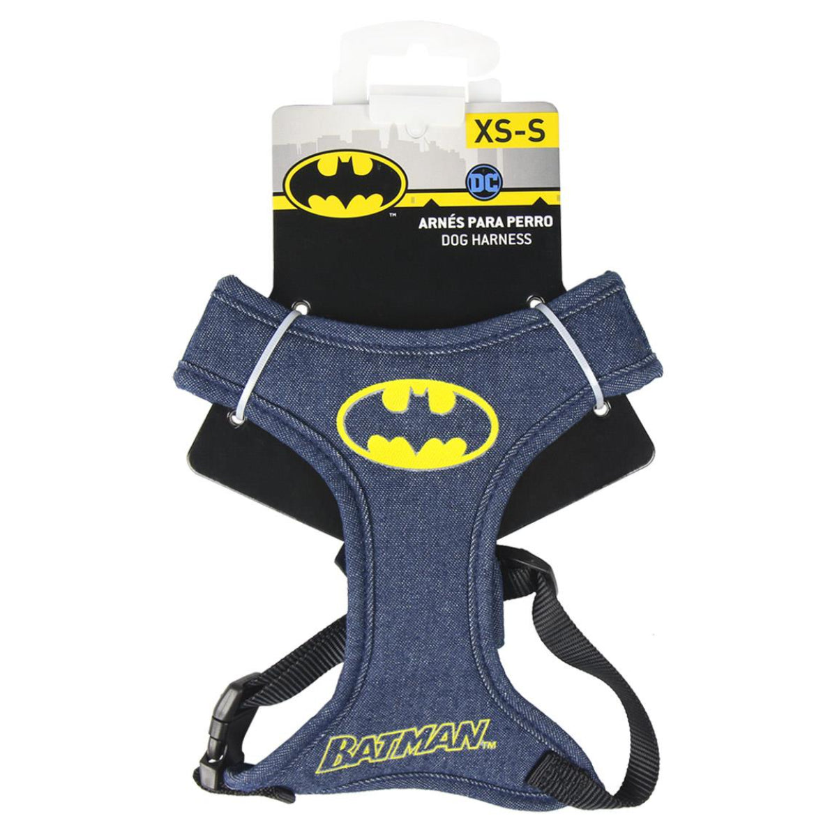 Batman Hundegeschirr XXS/XS – Verstellbar & robust für kleine Hunde