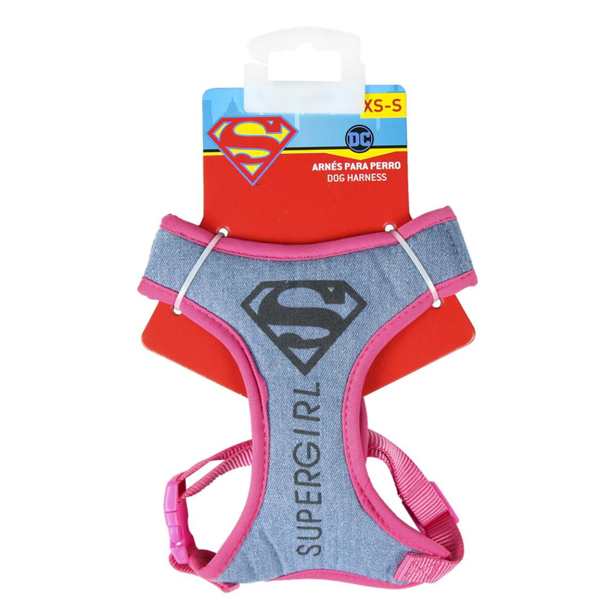 Superman Hundegeschirr M/L Verstellbar & bequem für Hunde