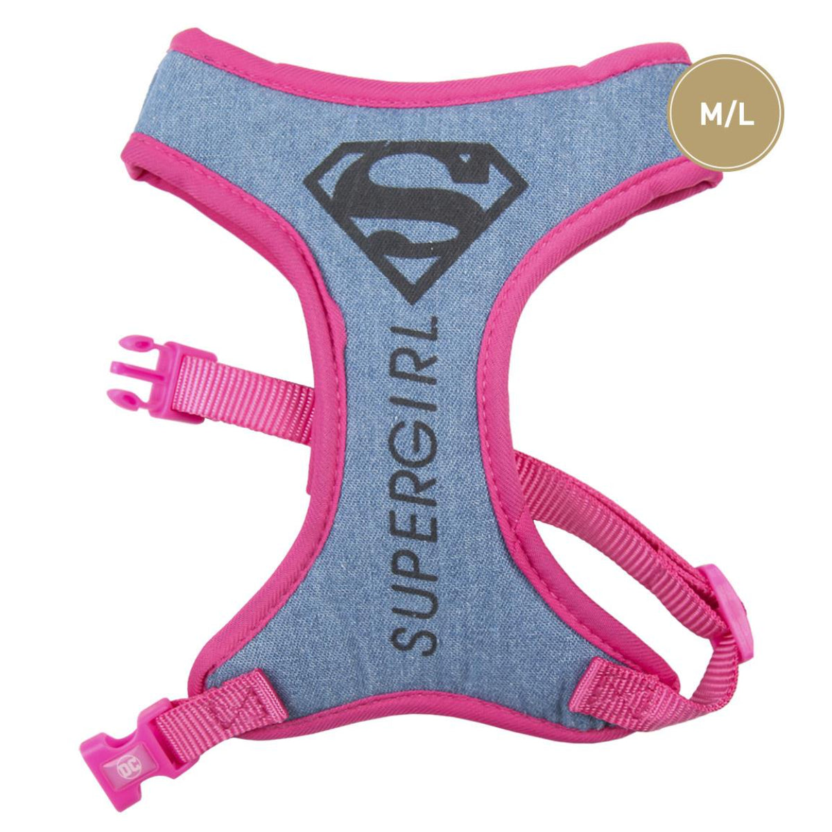 Superman Hundegeschirr M/L Verstellbar & bequem für Hunde