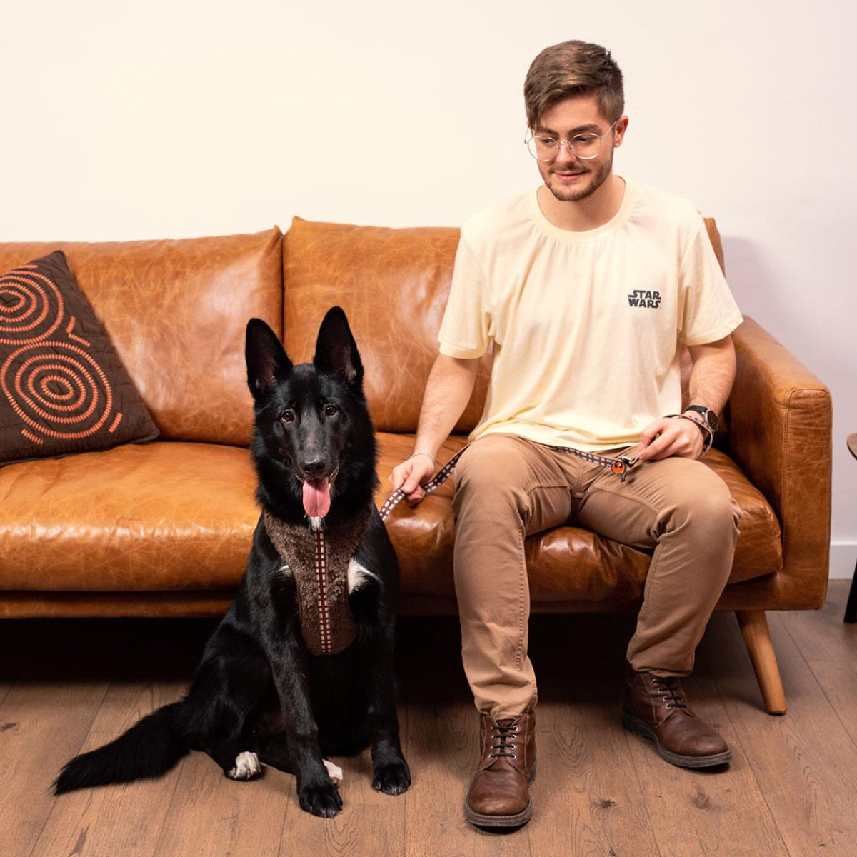 Star Wars Chewbacca Hundegeschirr M/L Verstellbar & bequem für Hunde