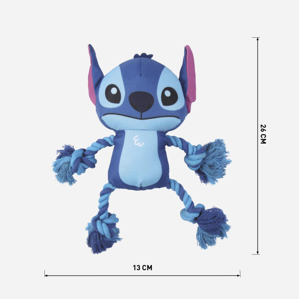 Disney Stitch Hundespielzeug Beißrform für gesunde Zähne und Zahnfleisch