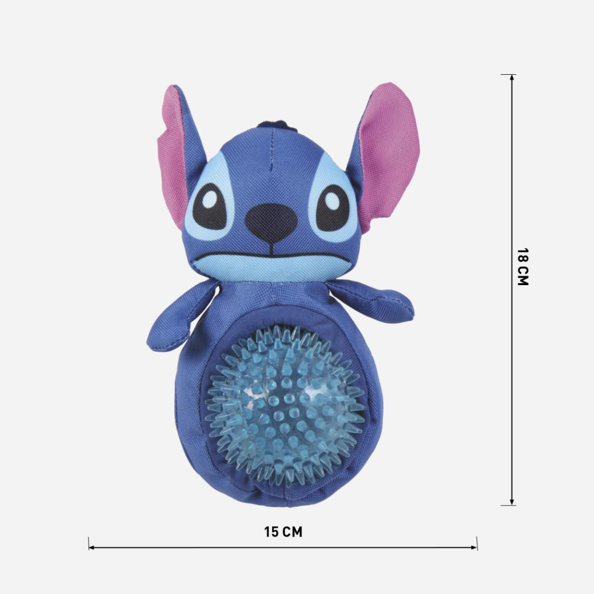 Disney Stitch Hundespielzeug Ball Beißrform für gesunde Zähne und Zahnfleisch