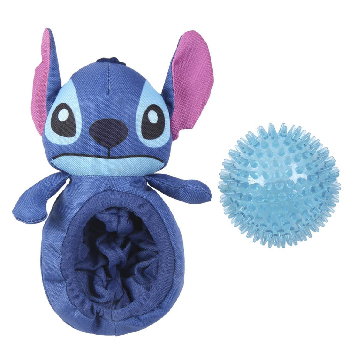 Disney Stitch Hundespielzeug Ball Beißrform für gesunde Zähne und Zahnfleisch