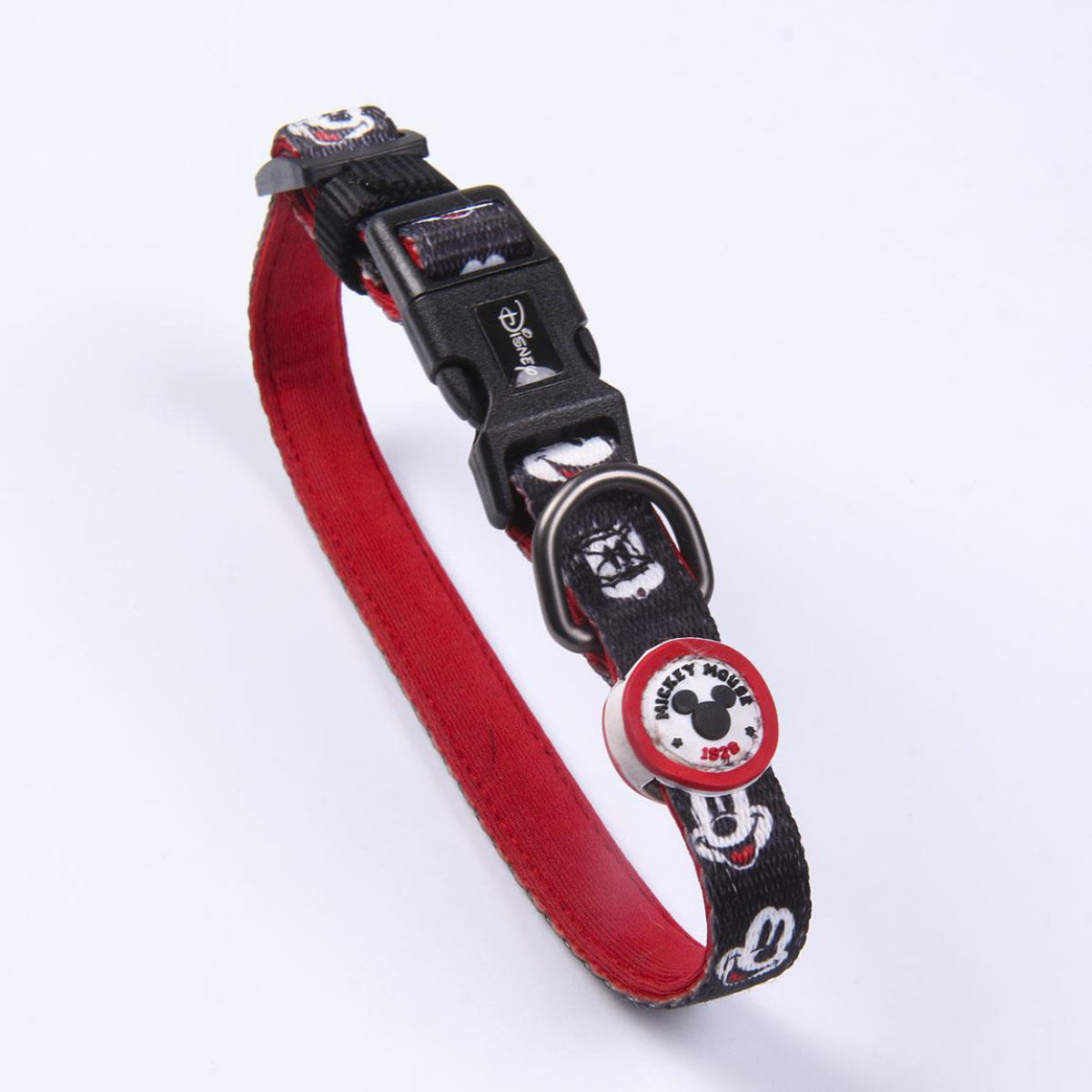 Disney Mickey Mouse Hundehalsband  S / M - Verstellbar, robust & bequem