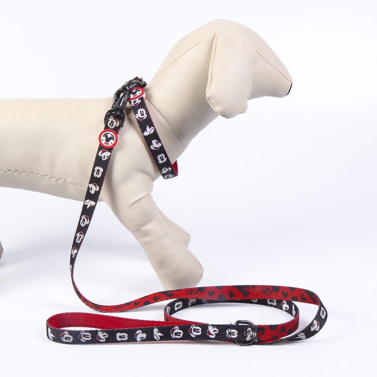 Disney Mickey Mouse Hundehalsband  M / L - Verstellbar, robust & bequem