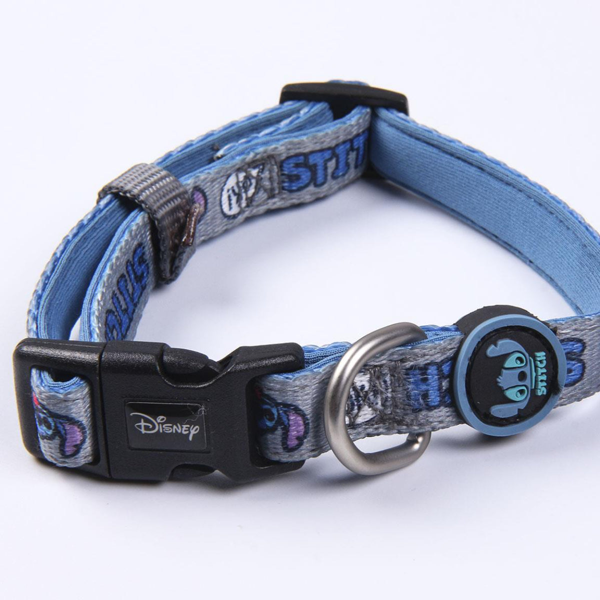 Disney Stitch Halsband für Hunde Größe S/M Stylisches Polyester-Halsband
