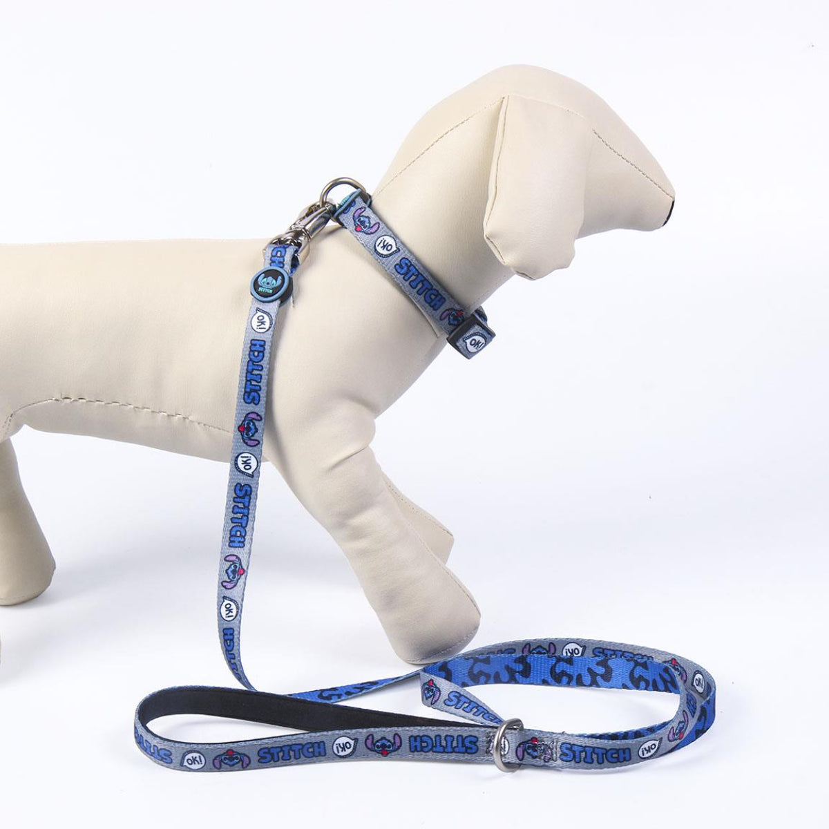 Disney Stitch Halsband für Hunde Größe M / L Stylisches Polyester-Halsband