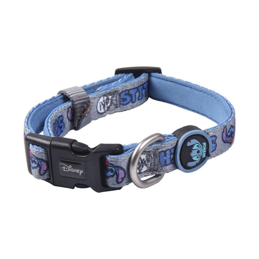Disney Stitch Halsband für Hunde Größe S/M Stylisches Polyester-Halsband