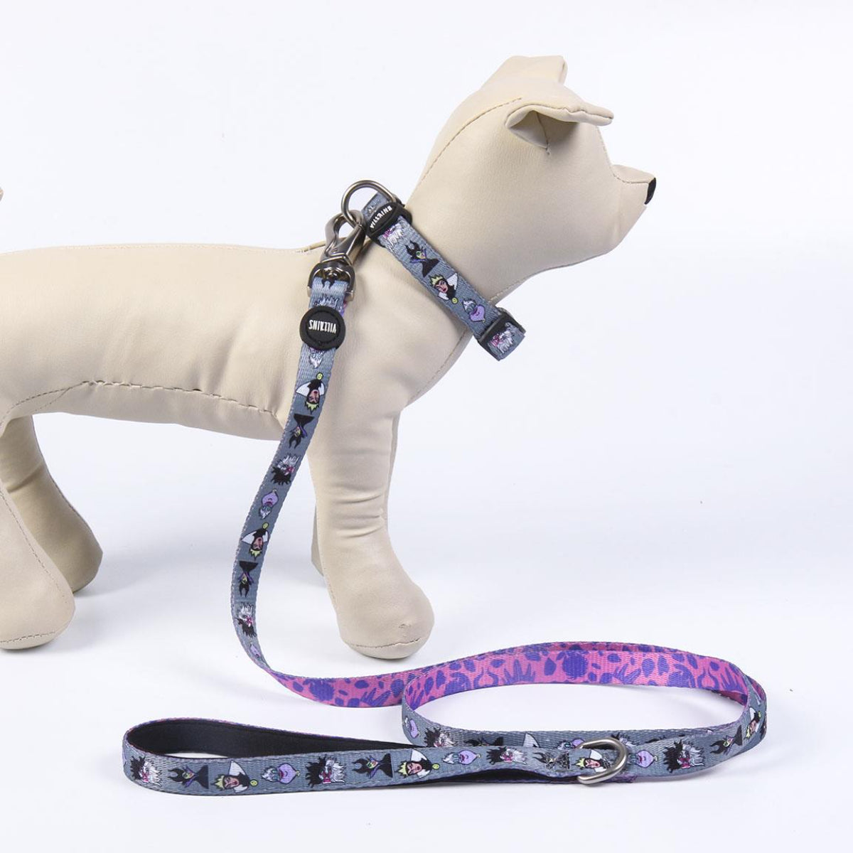 Disney Villanas S - Hundeleine aus Polyester mit Metallclip