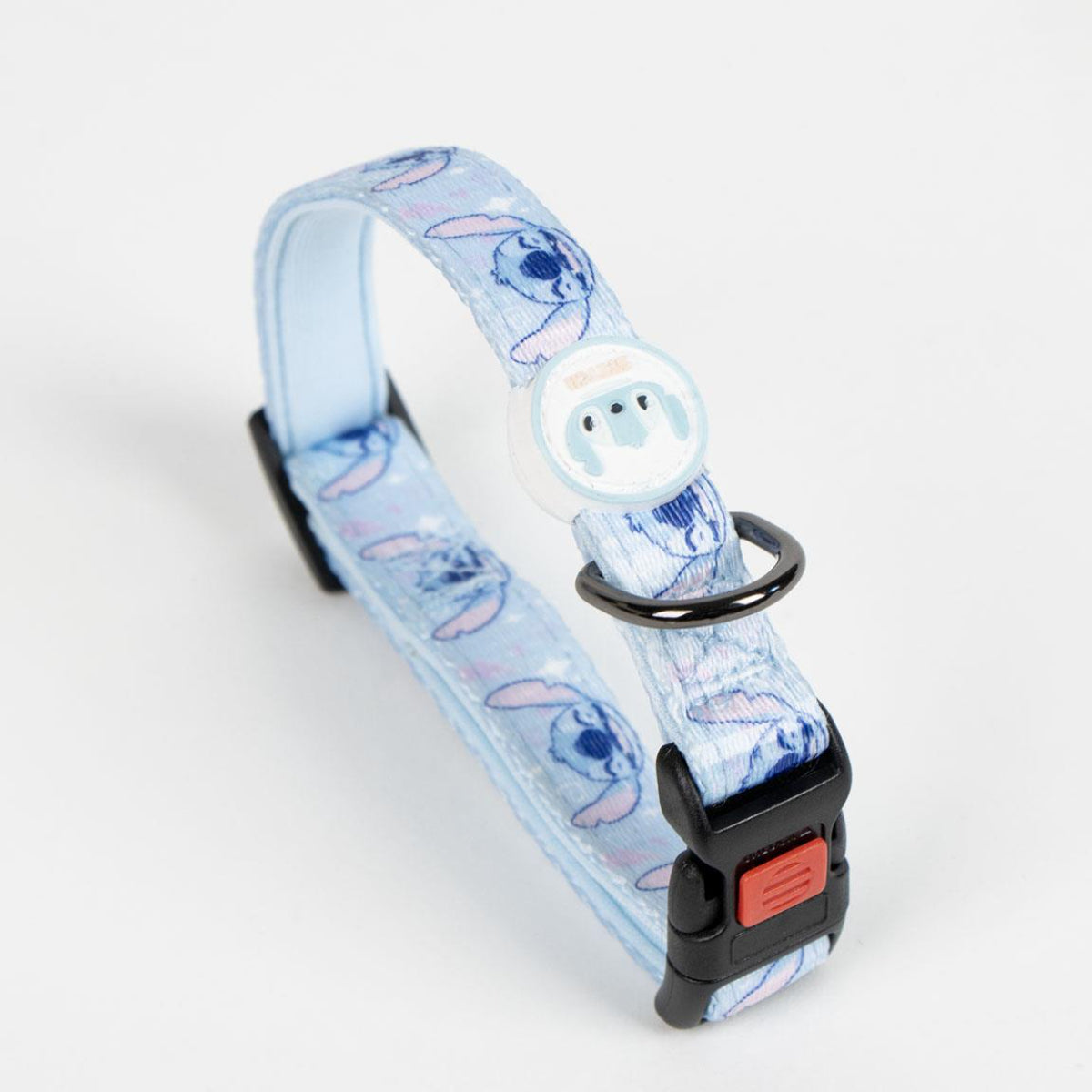 Disney Stitch Halsband für Hunde Größe S/M Stylisches Polyester-Halsband
