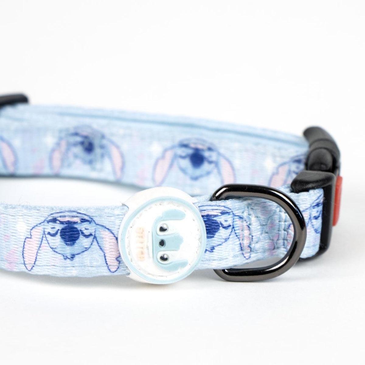 Disney Stitch Halsband für Hunde Größe S/M Stylisches Polyester-Halsband