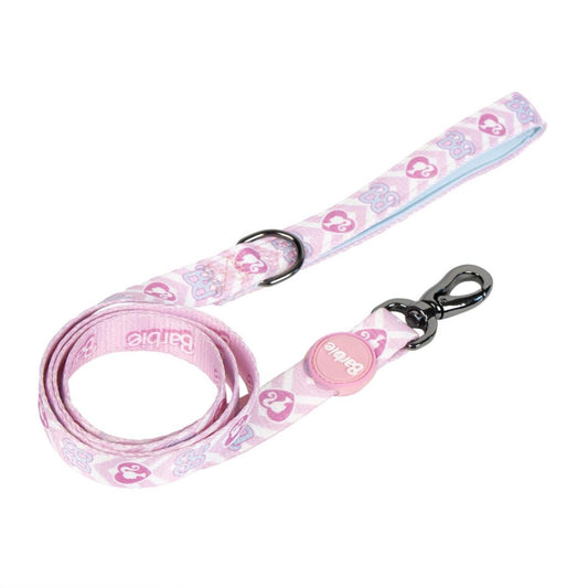 Barbie - Hundeleine M Größe - aus Polyester mit Metallclip