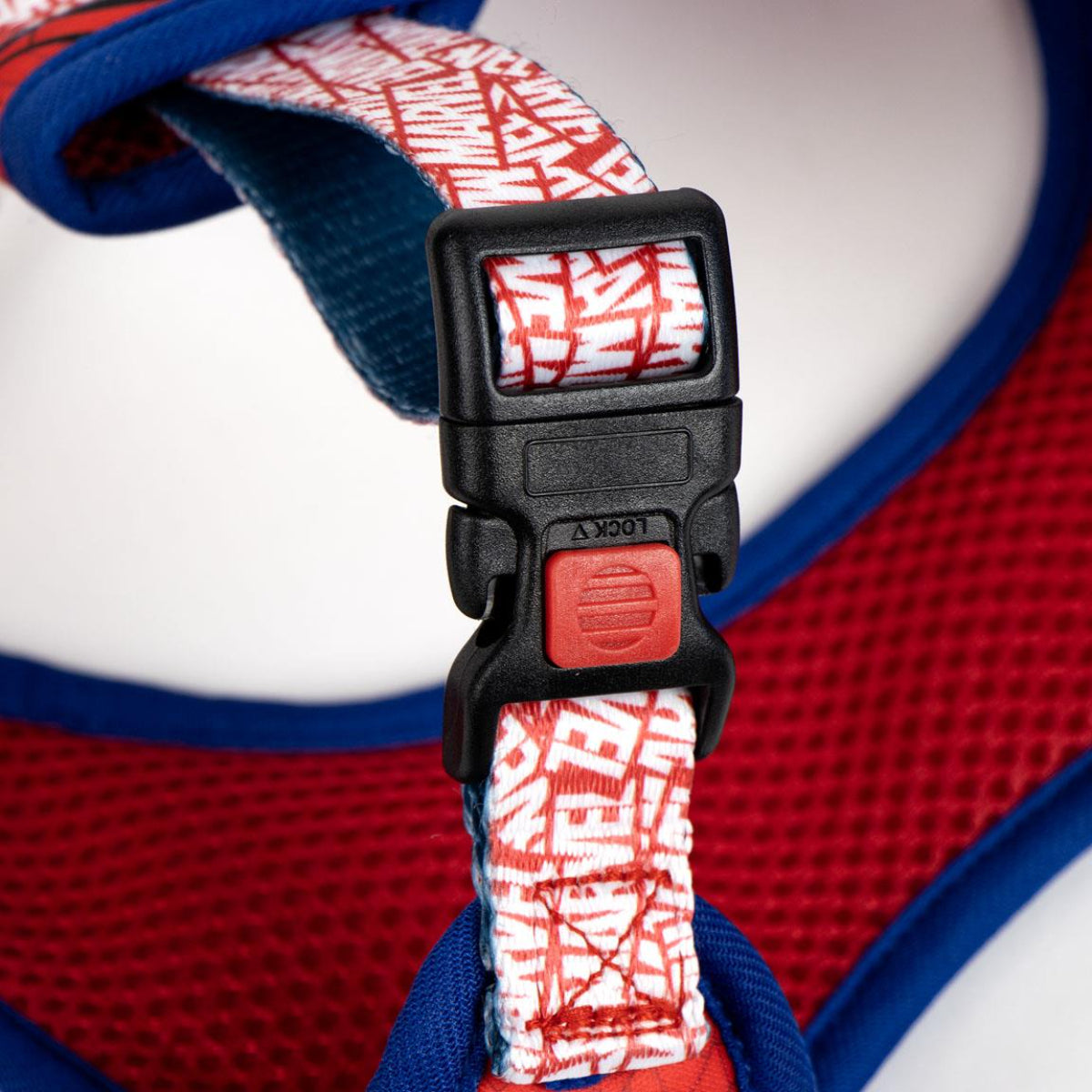 Spiderman Hundegeschirr M/L Verstellbar & bequem für Hunde