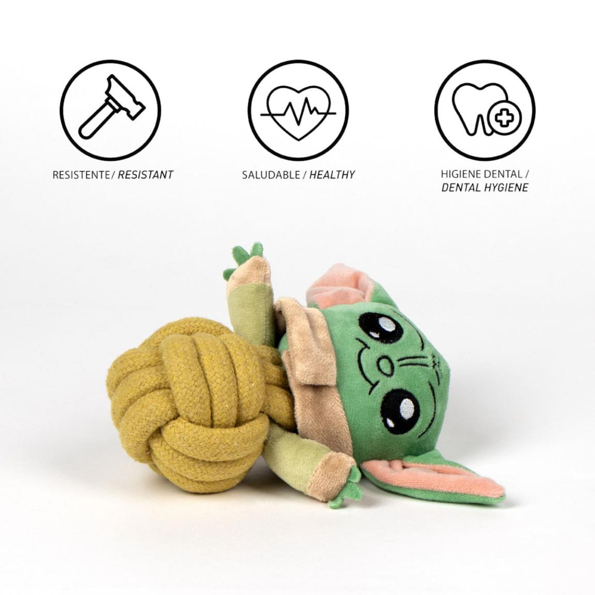 Star Wars Grogu Hundekauspielzeug Seil Kauspielzeug & Beißspielzeug