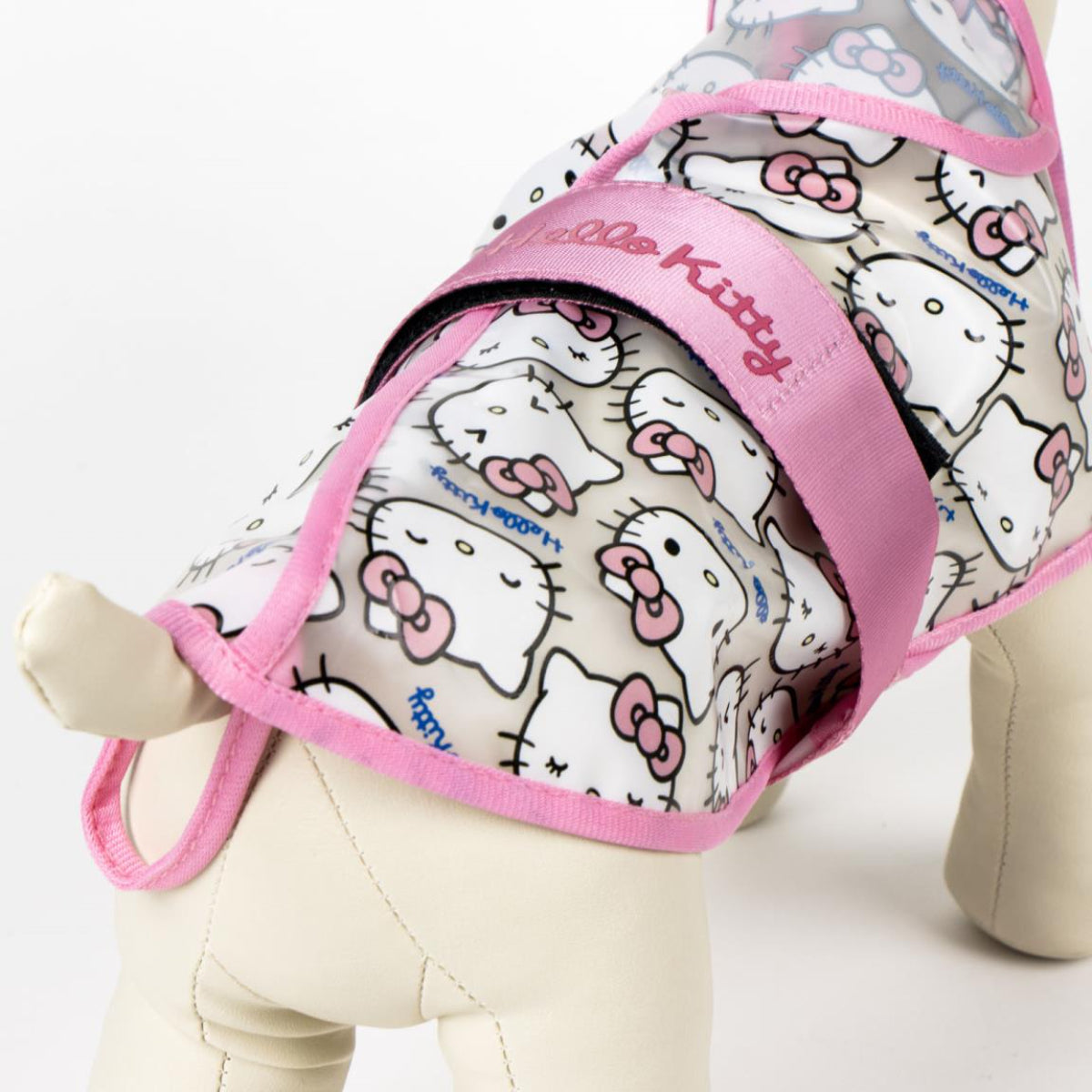 Hello Kitty Hunderegenmantel – Leichte, wasserdichte Jacke für Spaziergänge