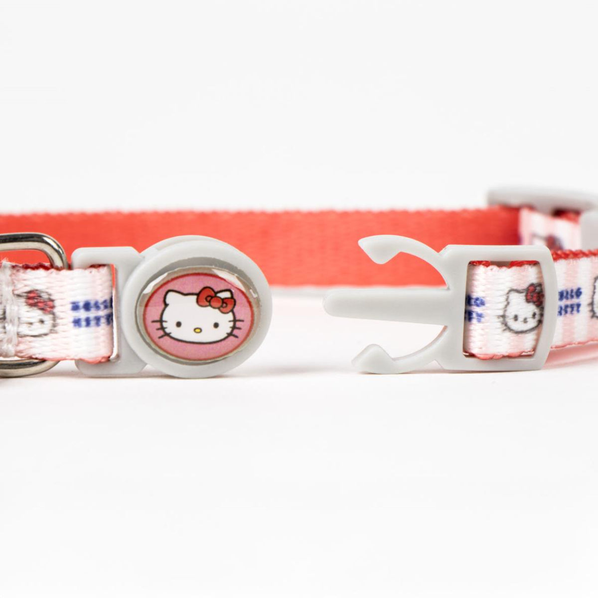 Hello Kitty Katzenhalsband – Verstellbares Halsband für Katze aus Polyester