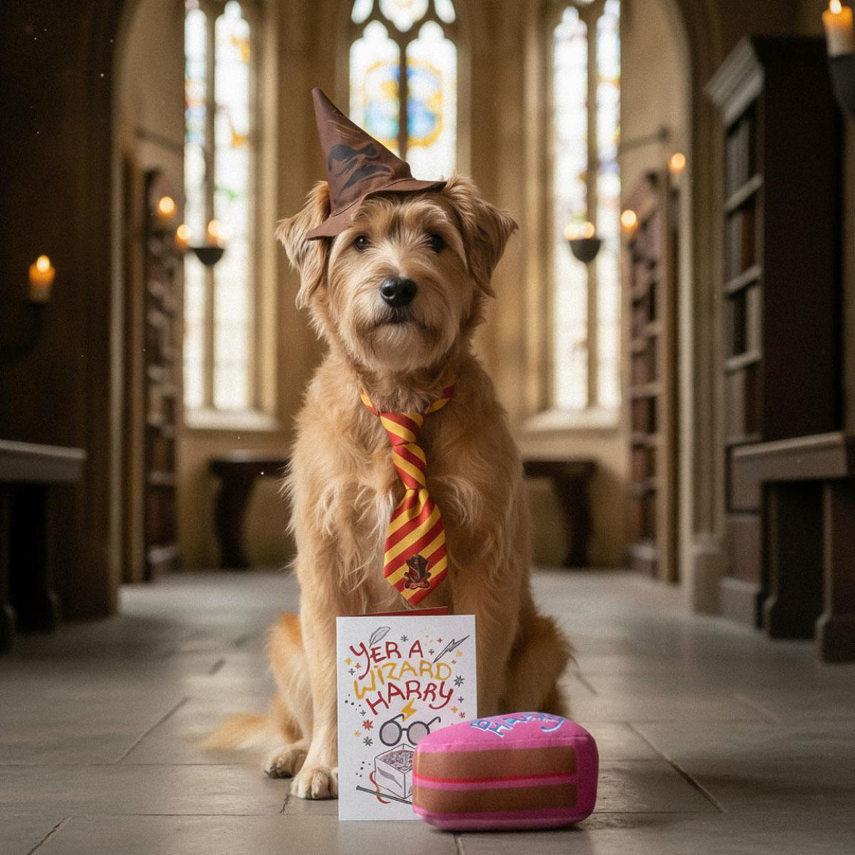 Harry Potter Haustier Partyset Geburtstag Dekoration für Hund und Katze