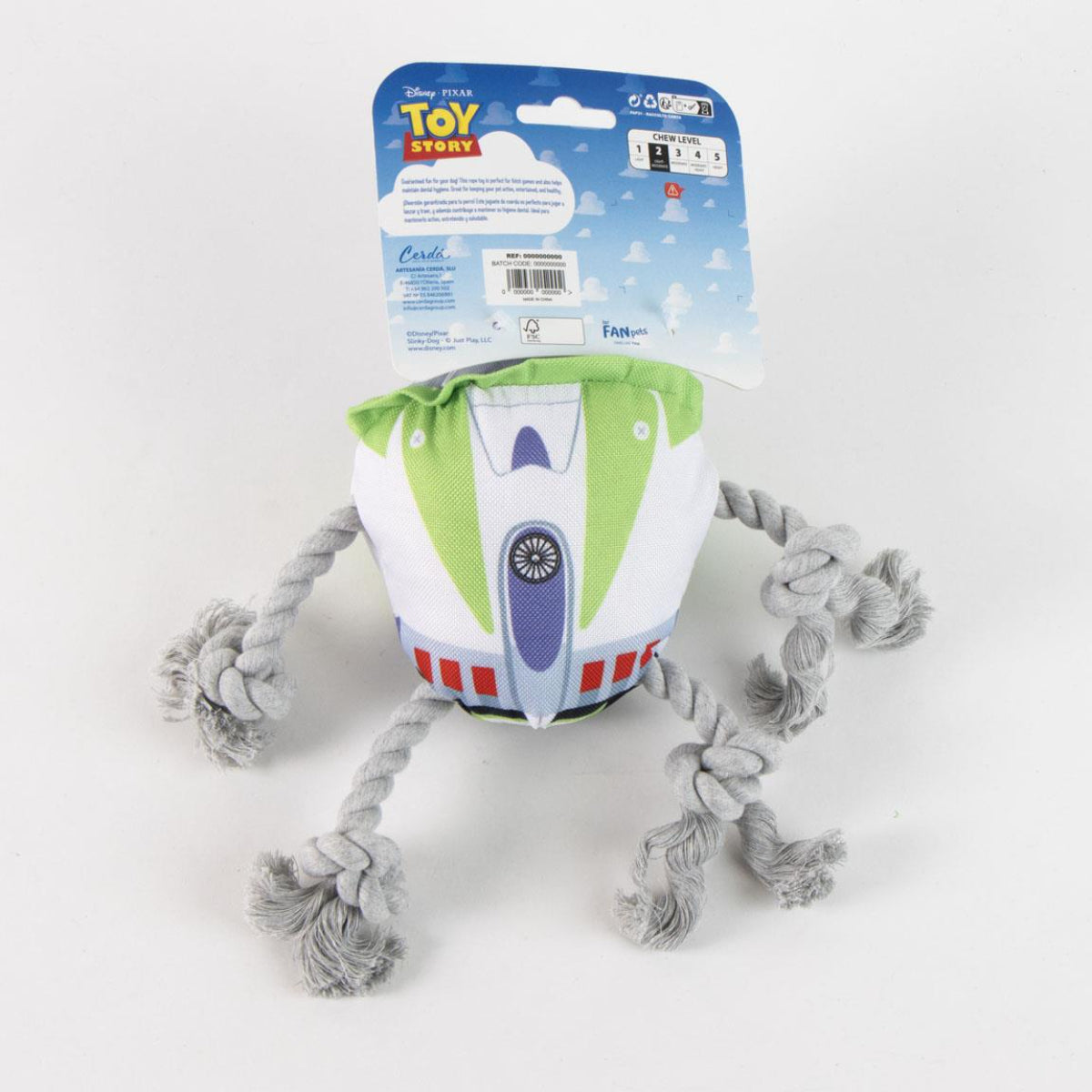 Disney Toy Story Hundespielzeug für Ziehen Apportieren und Kauen
