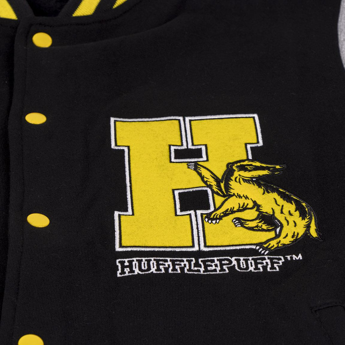 Harry Potter Hufflepuff Erwachsenen Sweatjacke Reißverschluss Hoodie