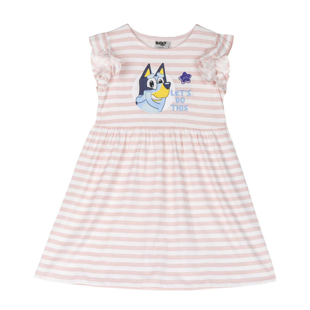 Bluey Kleid Mädchenkleid & Freizeitkleid aus atmungsaktivem Single Jersey