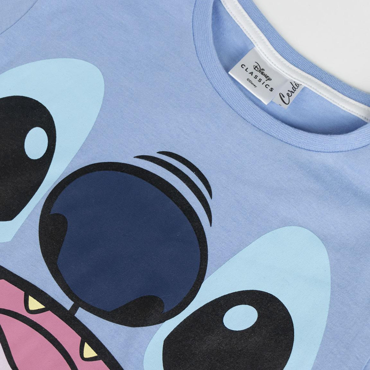 Lilo & Stitch Schlafanzug Kinder Pyjama T-Shirt & Short aus 100 % Baumwolle