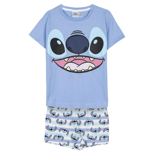 Lilo & Stitch Schlafanzug Kinder Pyjama T-Shirt & Short aus 100 % Baumwolle