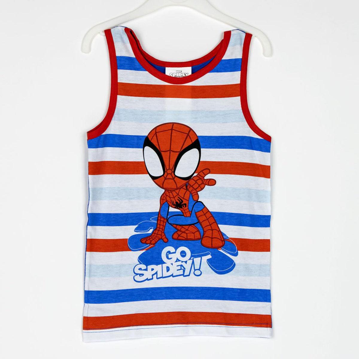 Spidey Schlafanzug Kinder Pyjama Set & Nachtwäsche aus 100 % Baumwolle mit Tasche