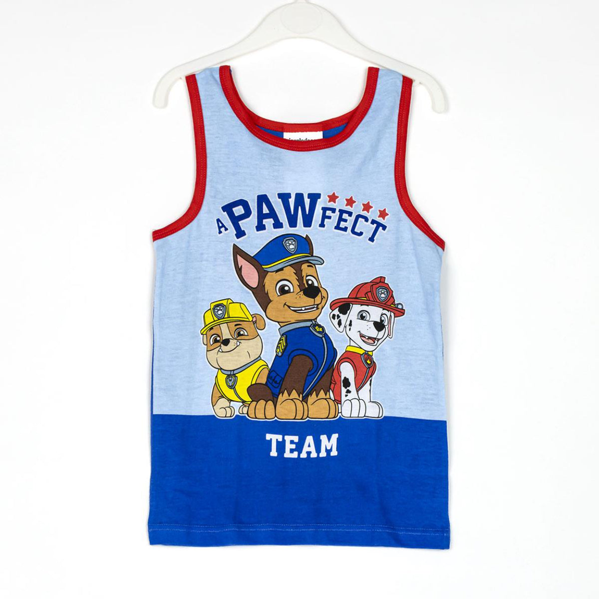 Paw Patrol Schlafanzug Kinder Pyjama Set & Nachtwäsche aus 100 % Baumwolle mit Tasche