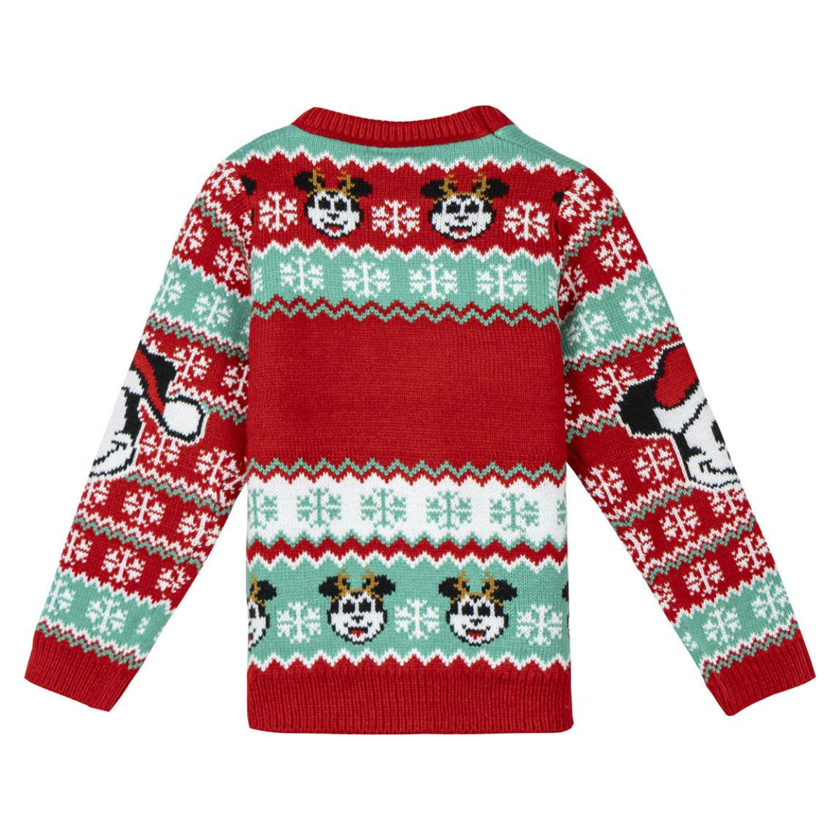 Disney Mickey Xmas Pullover – Bequemer Weihnachts Strickpulli