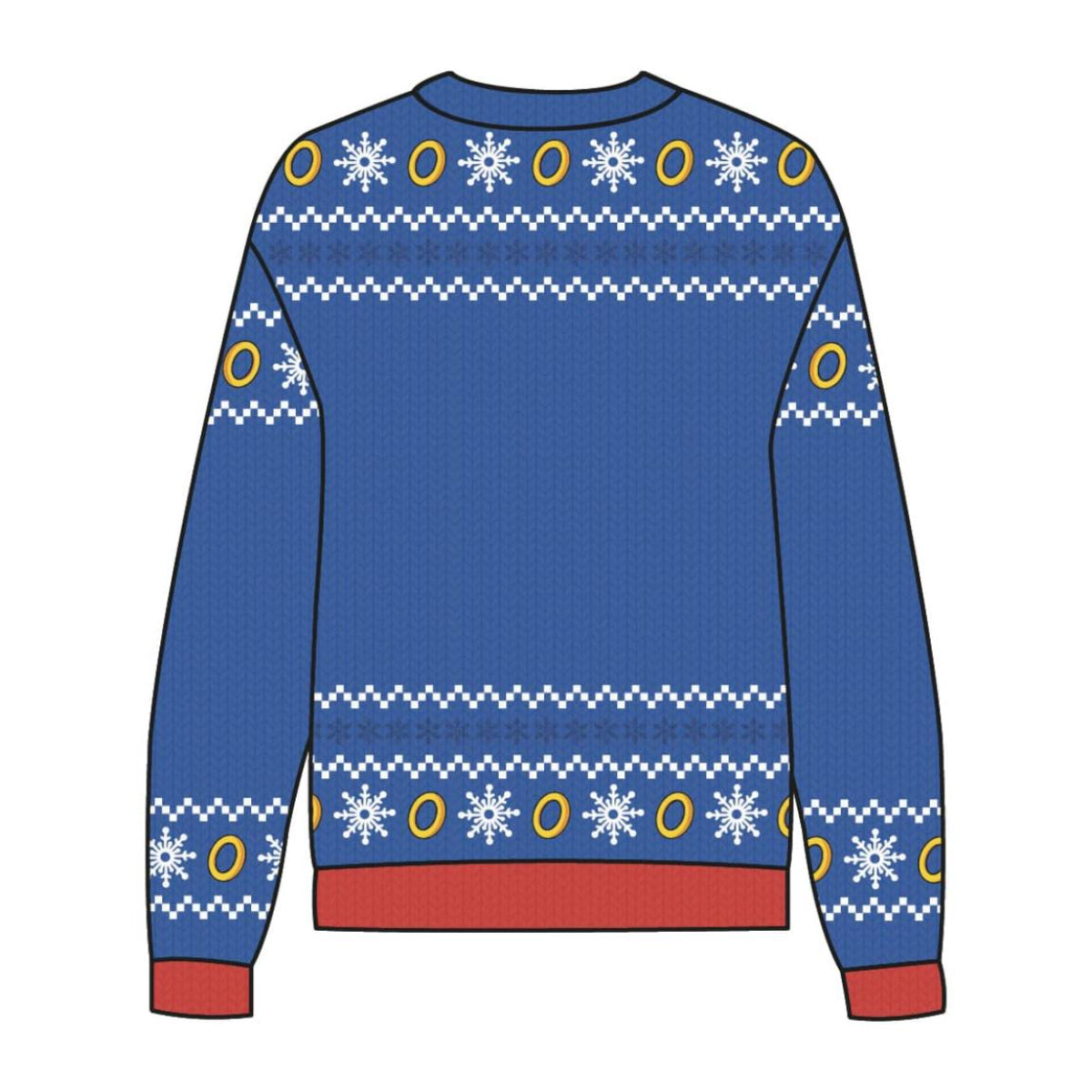 Sonic Xmas Pullover – Warmer Kinder Strickpulli für Weihnachten