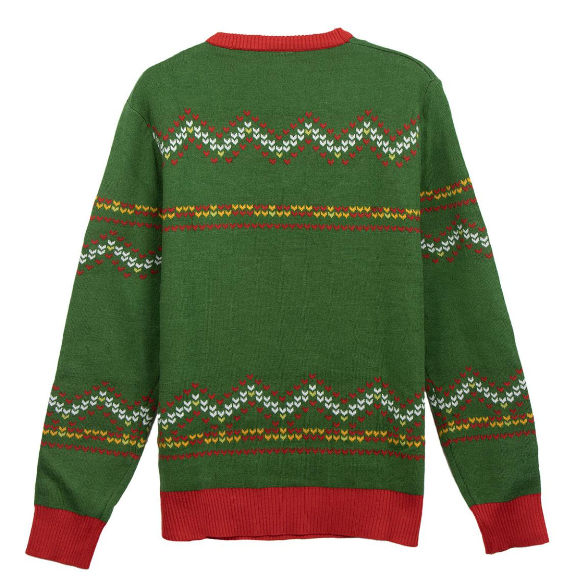 Grinch Weihnachts Strickpullover – Lustiger Party Pullover 100 % Polyester