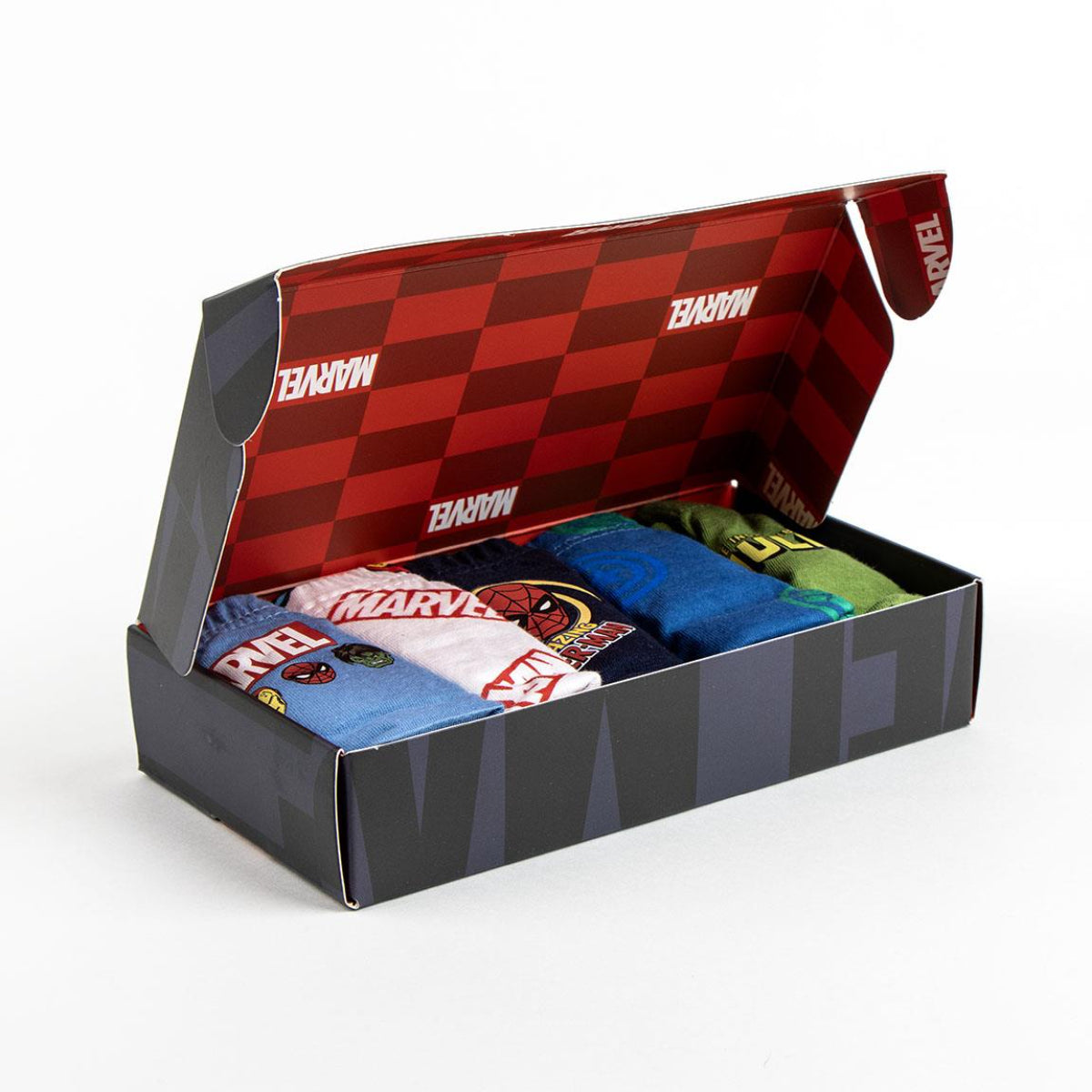 Marvel Unterhosen Kinder – 5er Pack Slips Single Jersey Baumwolle