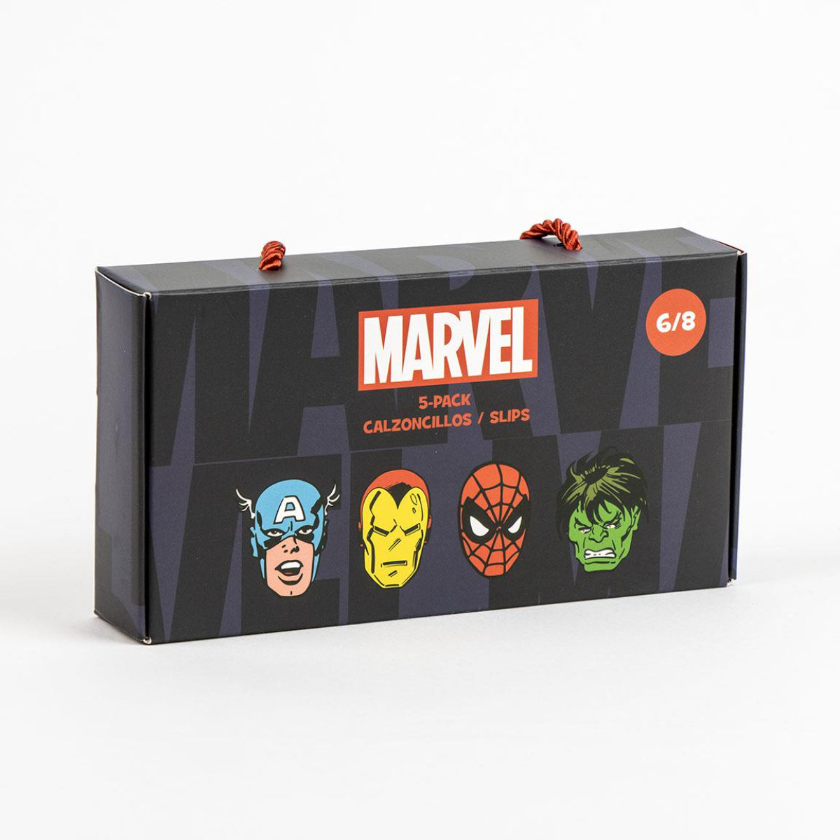 Marvel Unterhosen Kinder – 5er Pack Slips Single Jersey Baumwolle