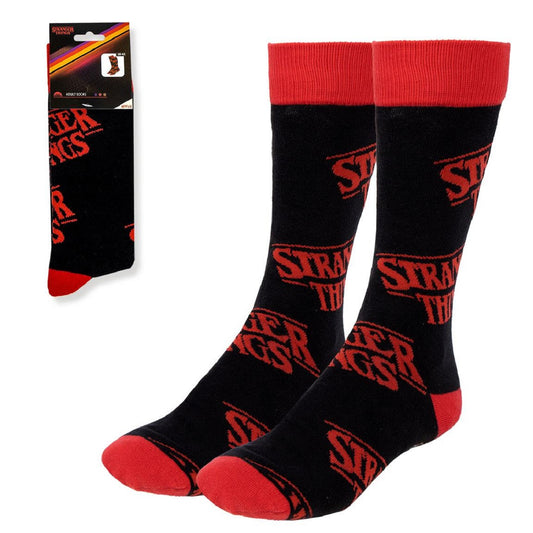 Stranger Things Motivsocken 38-45 Bequeme Freizeit Socken Unisex Serien Fan