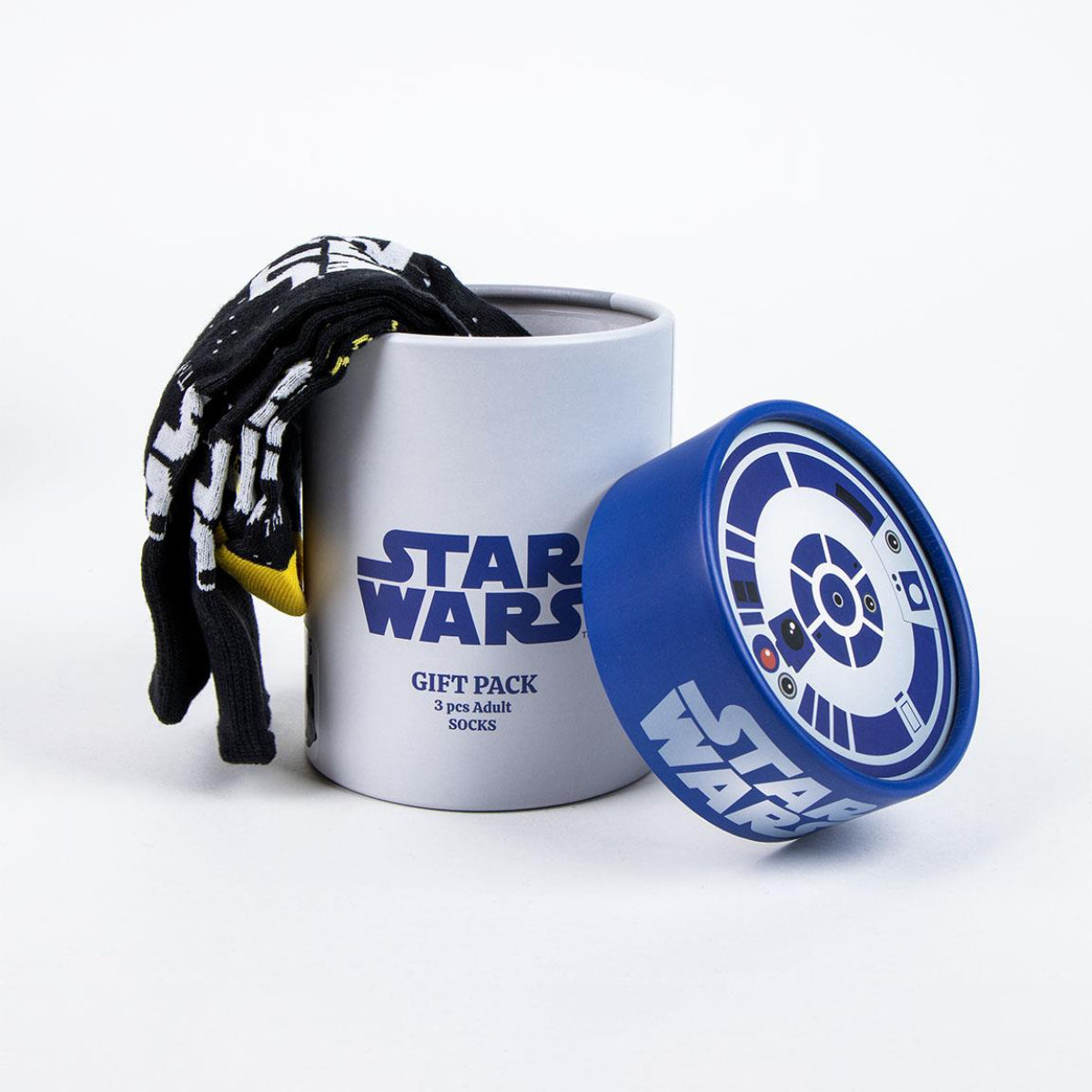 Star Wars Socken Männer 3 Paar Baumwolle Polyamid Elastisch Alltag 38-45