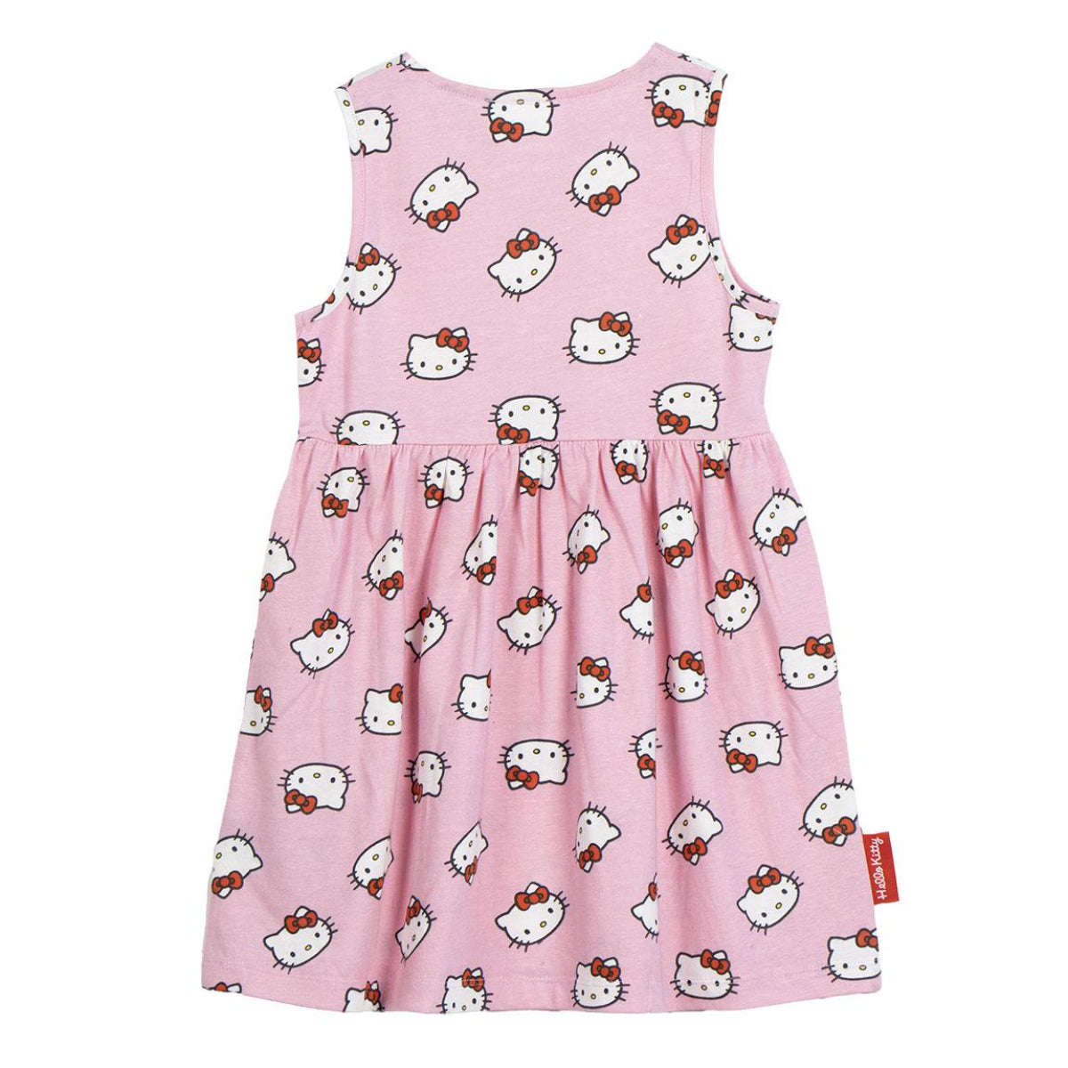 Hello Kitty Kleid Mädchenkleid & Freizeitkleid aus atmungsaktivem Single Jersey