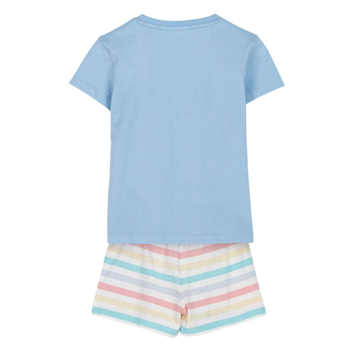 Disney Frozen Schlafanzug Kinder Pyjama T-Shirt & Short aus 100 % Baumwolle