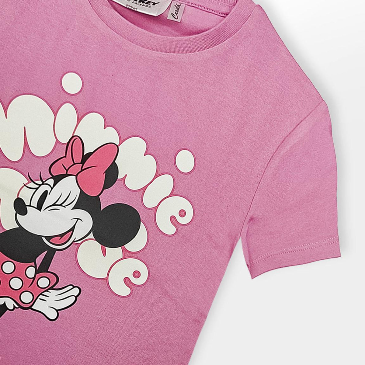 Disney Minnie Mouse Schlafanzug Kinder Pyjama T-Shirt & Short aus 100 % Baumwolle