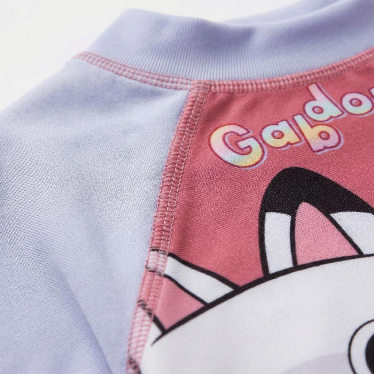 Gabby’s Dollhouse Kinder Schwimmshirt Mädchen Badeoberteil mit Lizenzmotiv