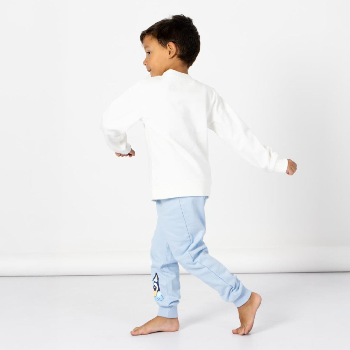 Bluey Sportanzug Kinder Set Sweatshirt und Hose 100 % Baumwolle