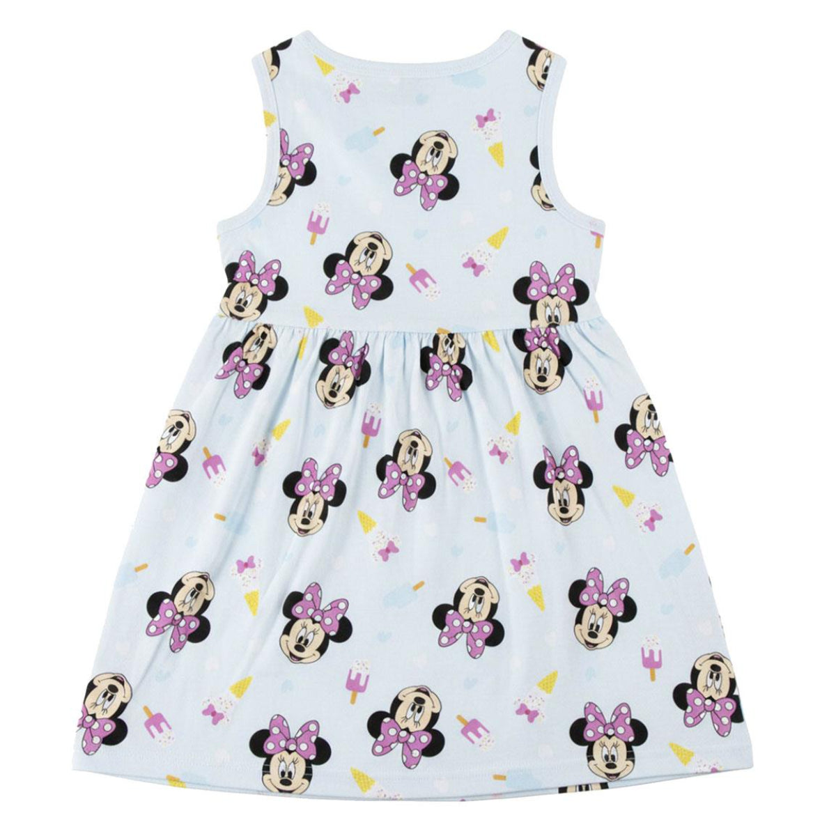Disney Minnie Mouse Kinder Jersey Kleid aus Baumwolle Sommerkleid