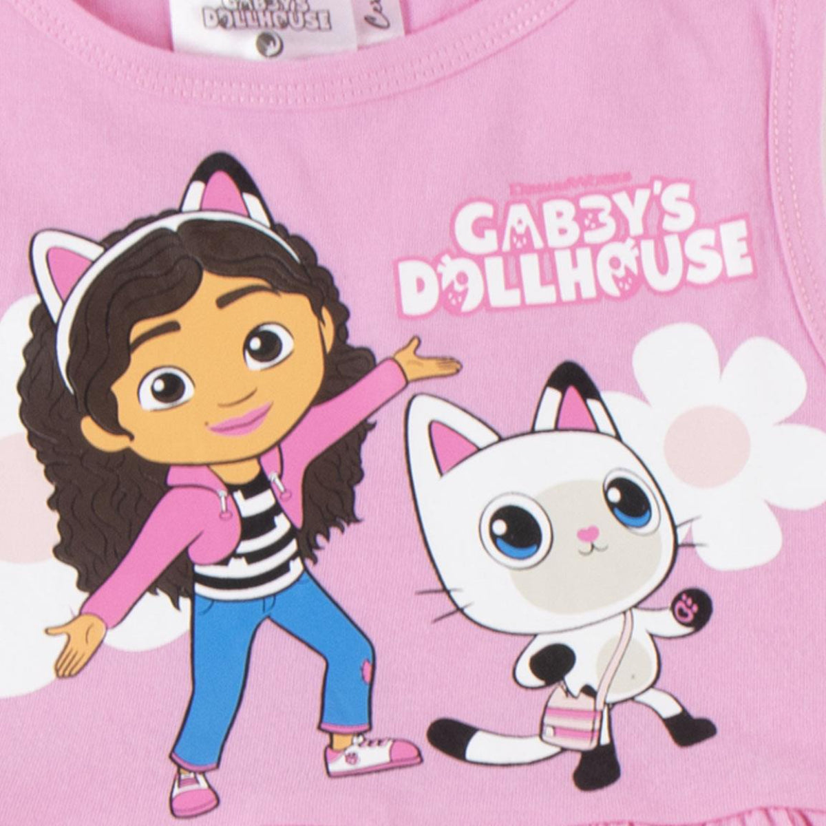 Gabby’s Dollhouse Kleid Kinder Baumwollkleid Freizeitkleid Sommerkleid Mädchen