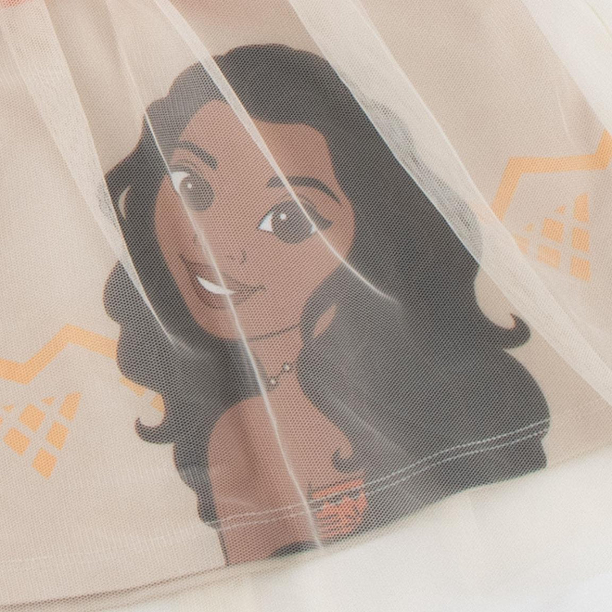 Disney Fantasia Moana Mädchen Kleid Single Jersey Baumwolle leichtes Kinderkleid